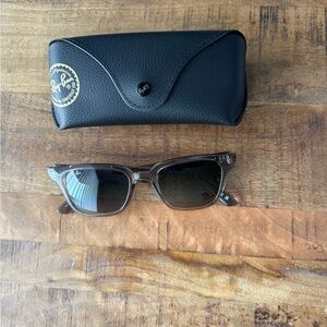 Ray-Ban Tortoise Sunglasses with Black Case